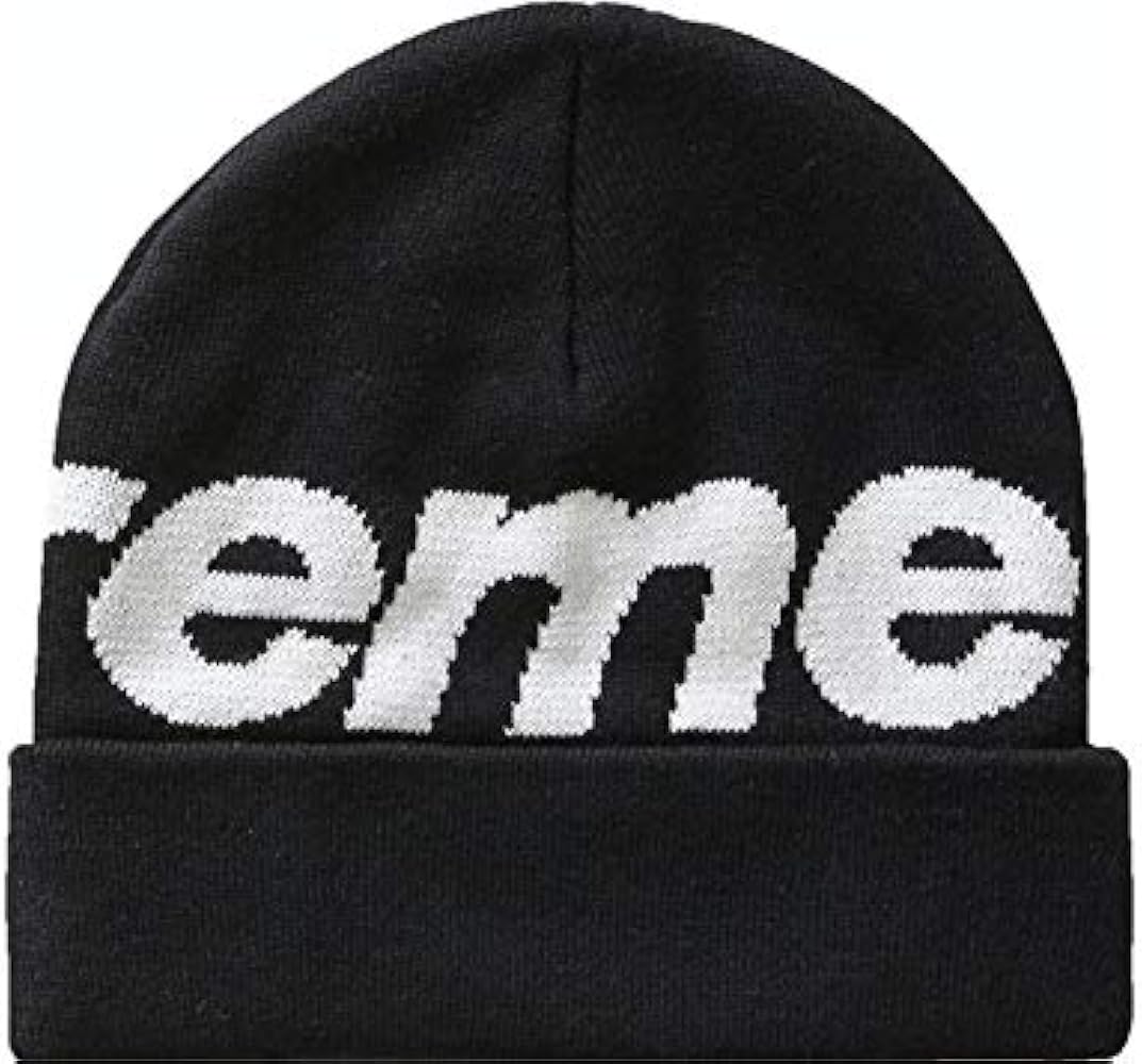 Amazon | [シュプリーム] Big Logo Beanie ビッグロゴ ビーニー ニット