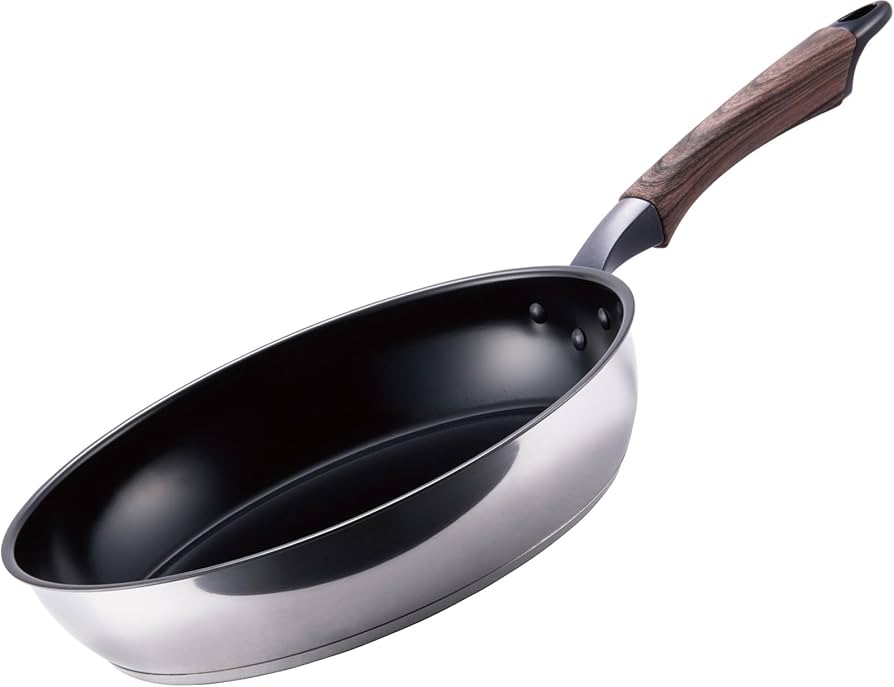 Amazon.co.jp : 北陸アルミ フライパン 28cm ステンレス IH対応 省エネ