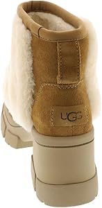 UGG Women's Brooklyn Sunburst Fashion Boot, Chestnut, 12 : Amazon