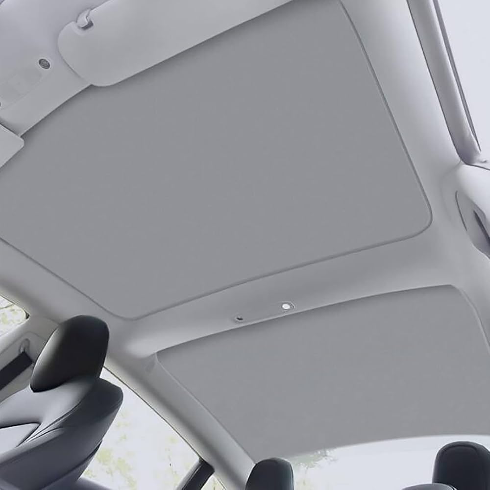 Amazon.co.jp: テスラモデル3/Y用ガラスルーフサンシェード、フロント