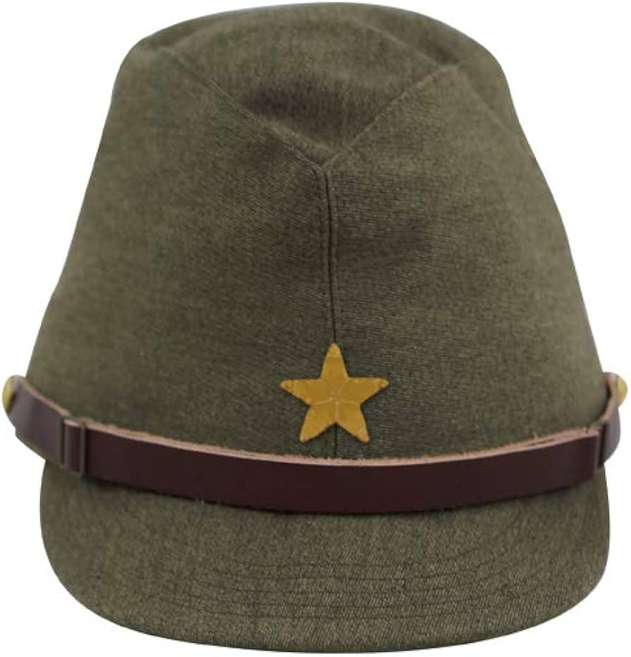 Amazon | 第二次世界大戦 日本帝国陸軍 兵用略帽戦闘帽 ギャバジン製