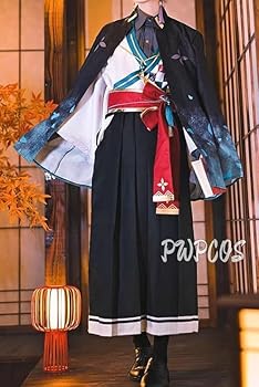 Amazon.co.jp: [PWPCOS]甲斐田晴 コスプレ 衣装 和服 浴衣 ROF-MAO衣装