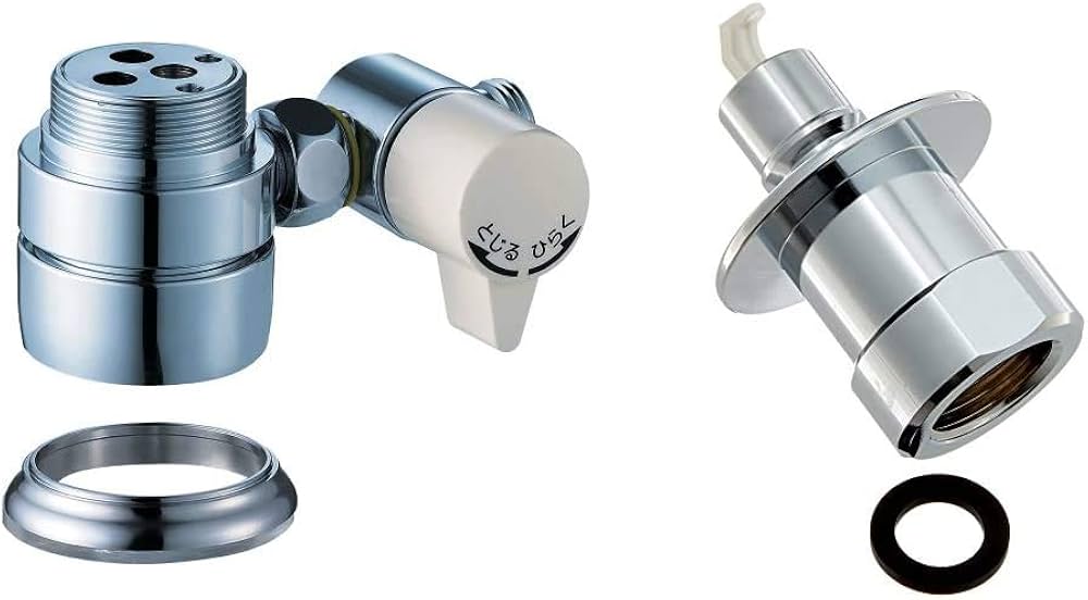 Amazon | SANEI(サンエイ) シングル混合栓用分岐アダプター B98-AU1