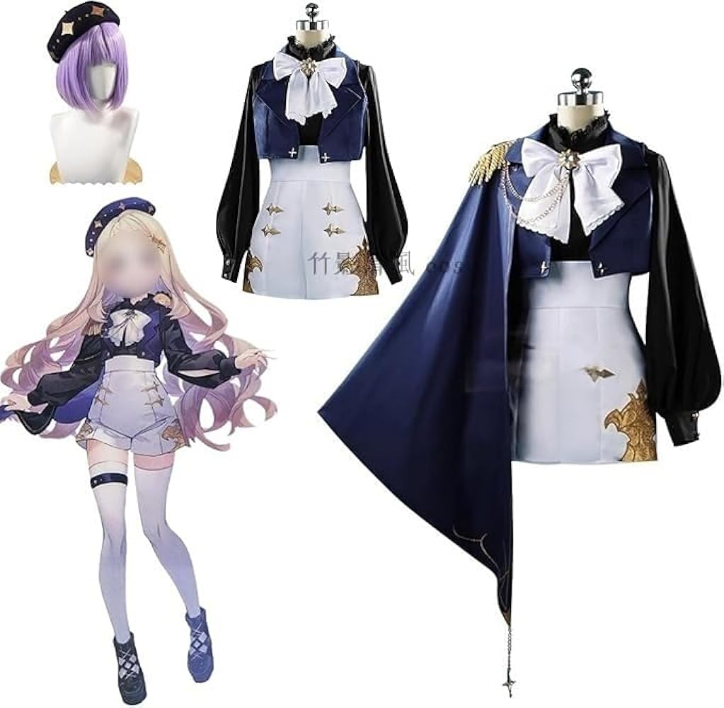 Amazon.co.jp: [竹影清風] Vtuber Nornis 町田ちま MV衣装 コスプレ