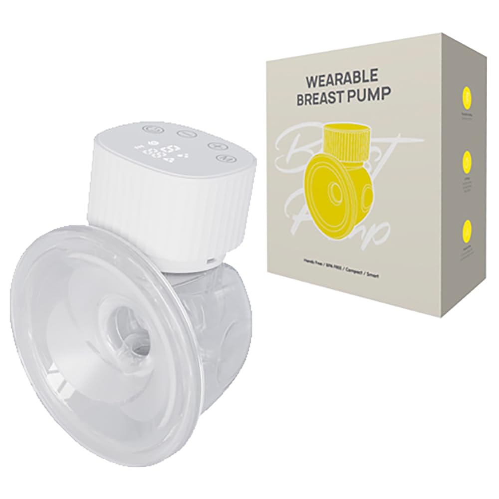 Amazon.co.jp: ハンズフリー電動さく乳器/両手が空くから搾乳しながら