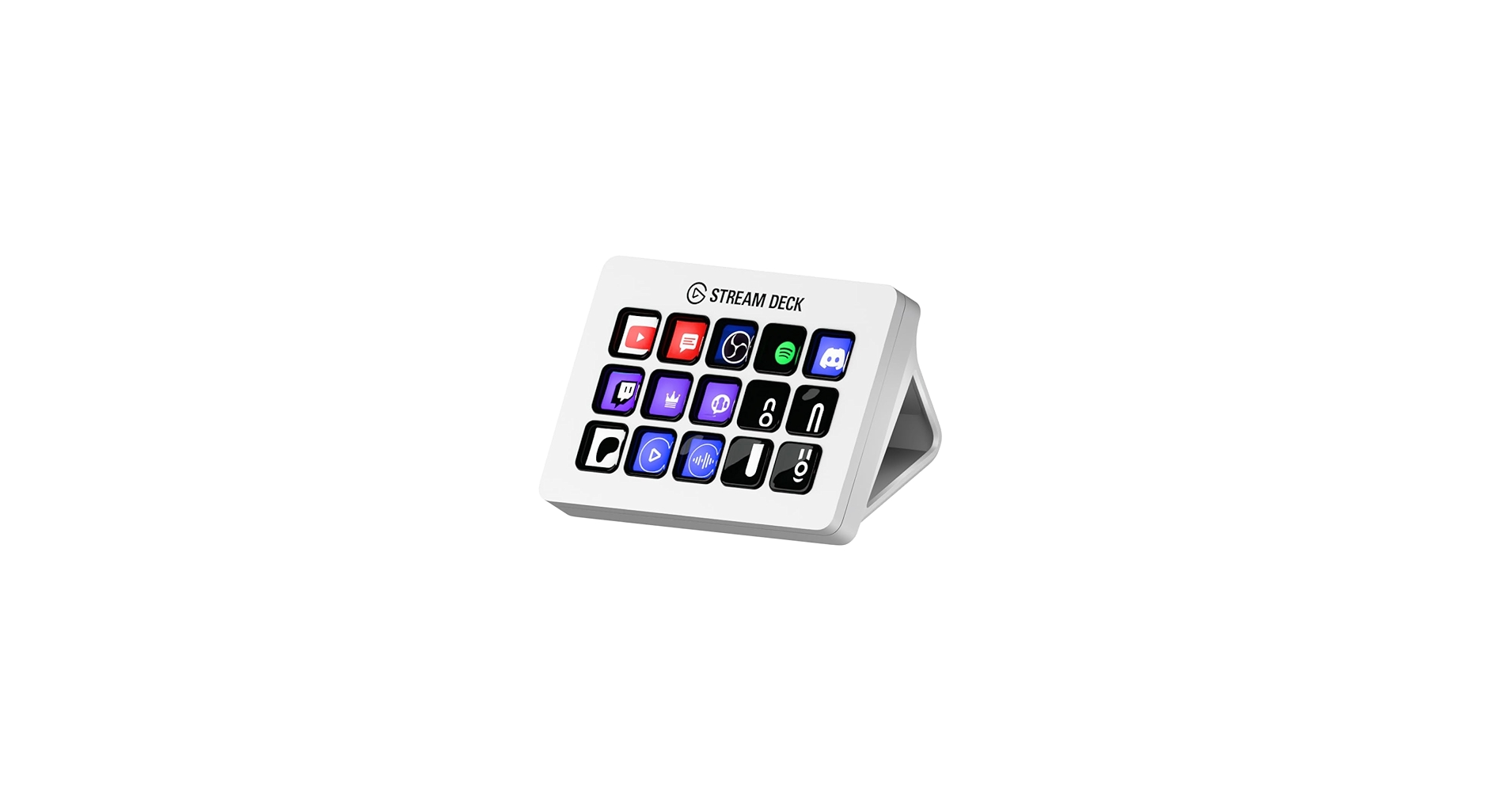 Amazon.com: Elgato Stream Deck MK.2 White – Studio Controller, 15