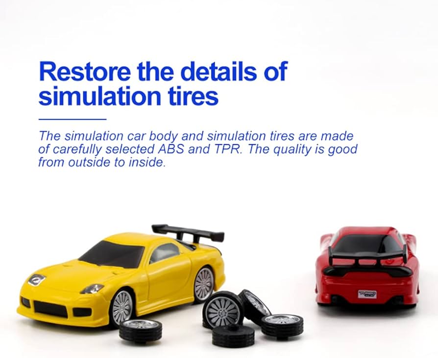 Amazon.co.jp: havcybin 1:76ターボレーシングスケールRCスポーツカー