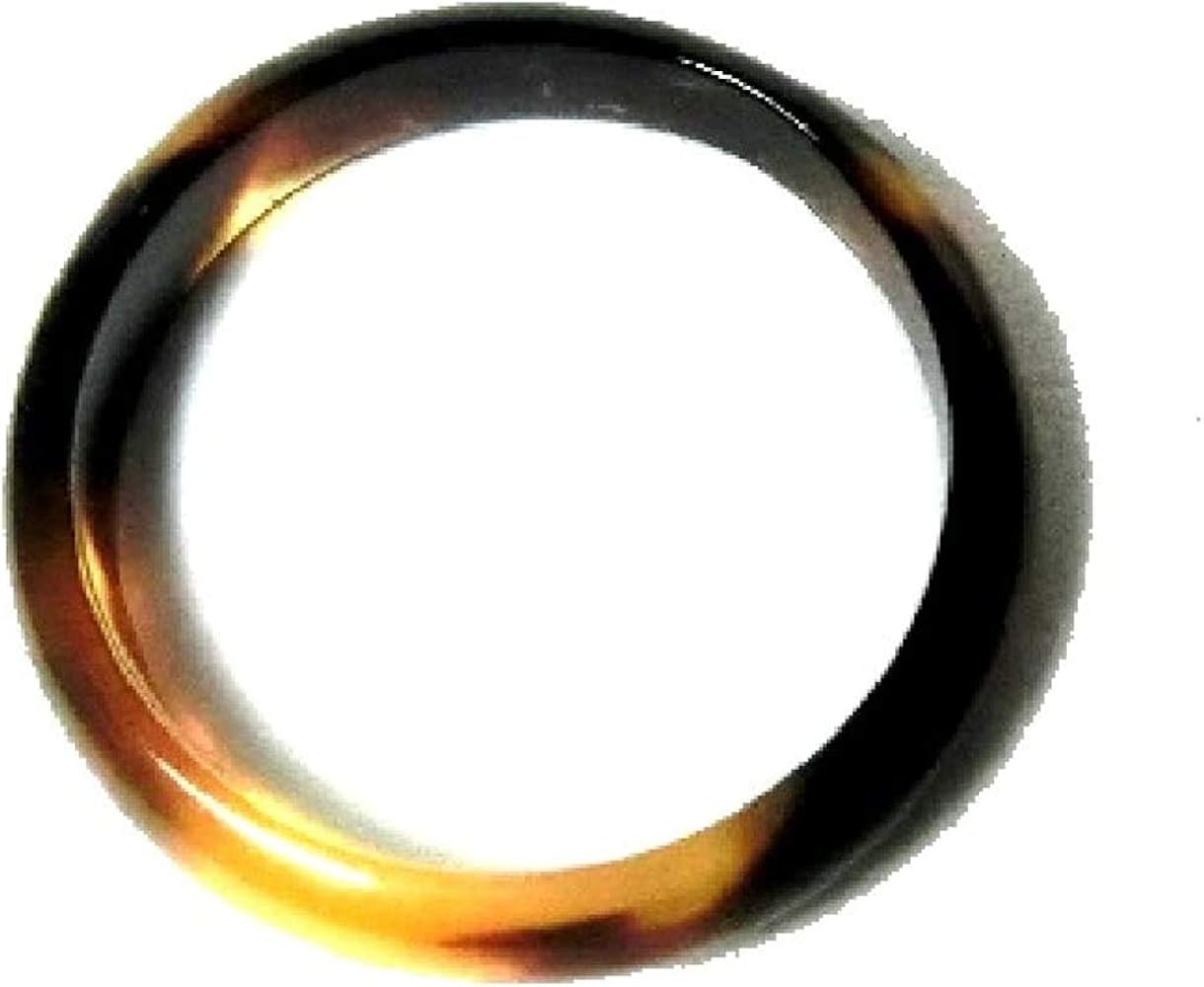 Amazon | 【創業明治七年べっ甲の菊池】 本鼈甲 指輪 上甲ばらふー22