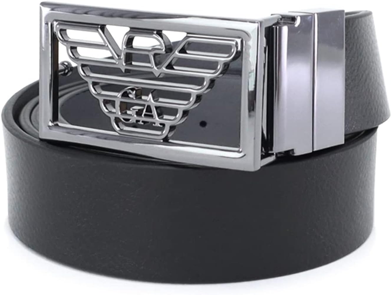 Amazon | エンポリオ アルマーニ ベルト 幅3.5cm メンズ リバーシブル