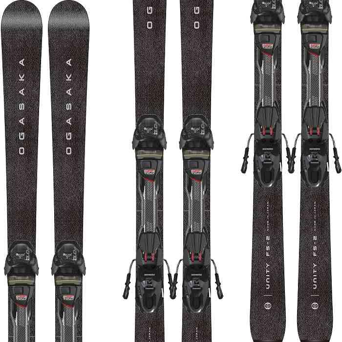 Amazon | オガサカ スキー板 2025 OGASAKA U-FS 2/BK + FDT TP 10