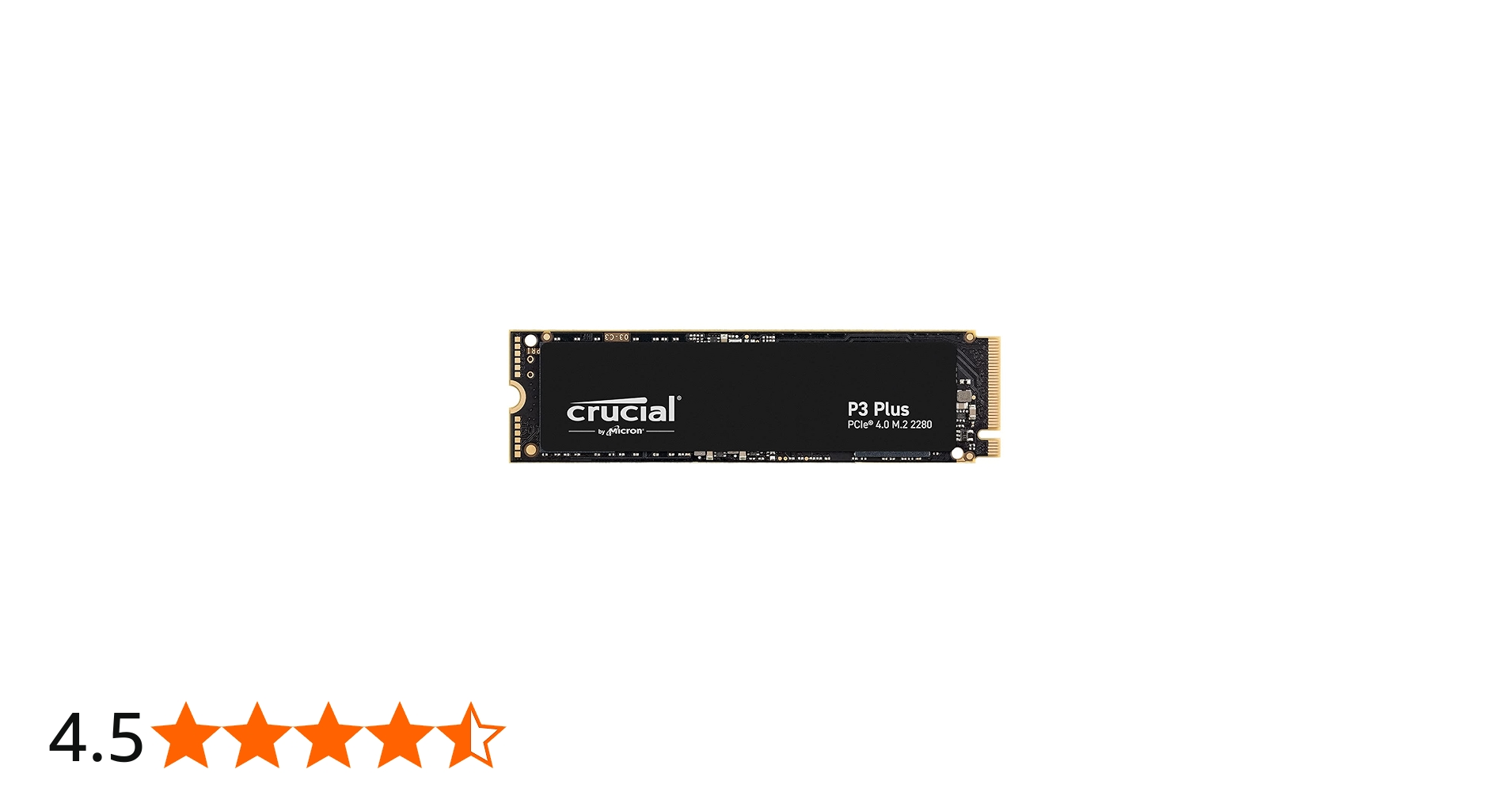 Amazon | Crucial(クルーシャル) P3plus 1TB 3D NAND NVMe PCIe4.0 M.2