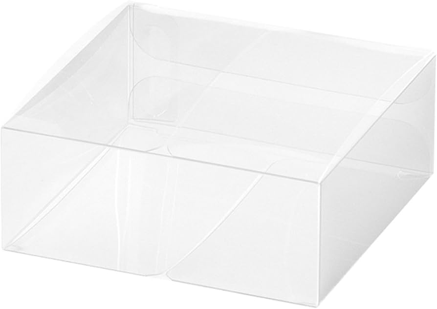 Amazon.co.jp: ヘッズ 日本製 PET クリア ギフト ボックス 75×30×75mm