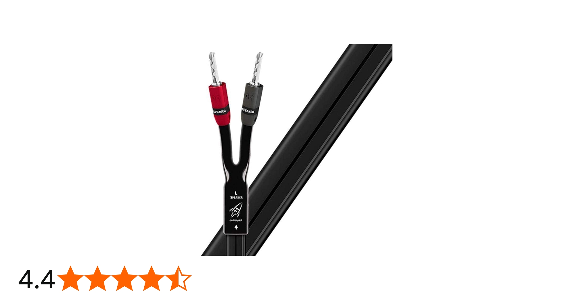Amazon | AudioQuest Rocket 11 フルレンジスピーカーワイヤーペア