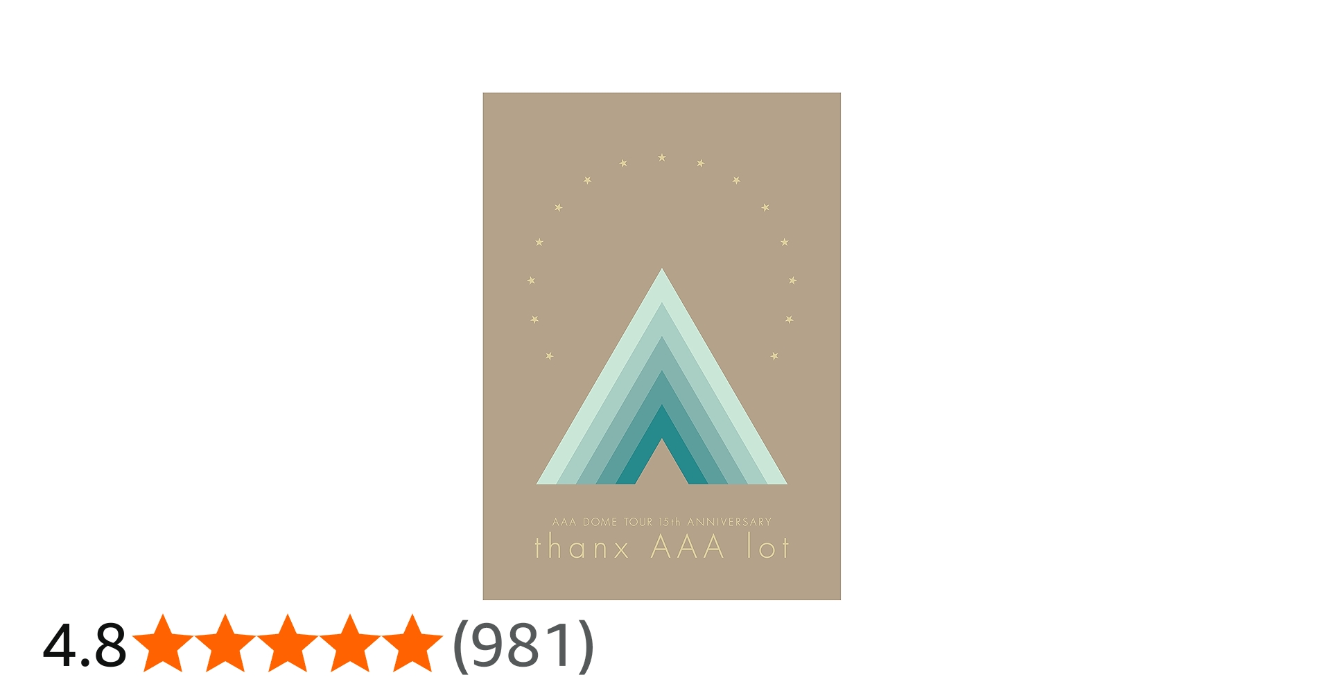 Amazon.co.jp: AAA DOME TOUR 15th ANNIVERSARY -thanx AAA lot-(Blu