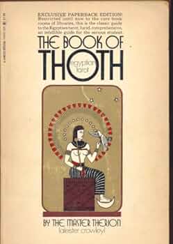 The Book of Thoth (Egyptian Tarot): Master Therion: Amazon.com: Books