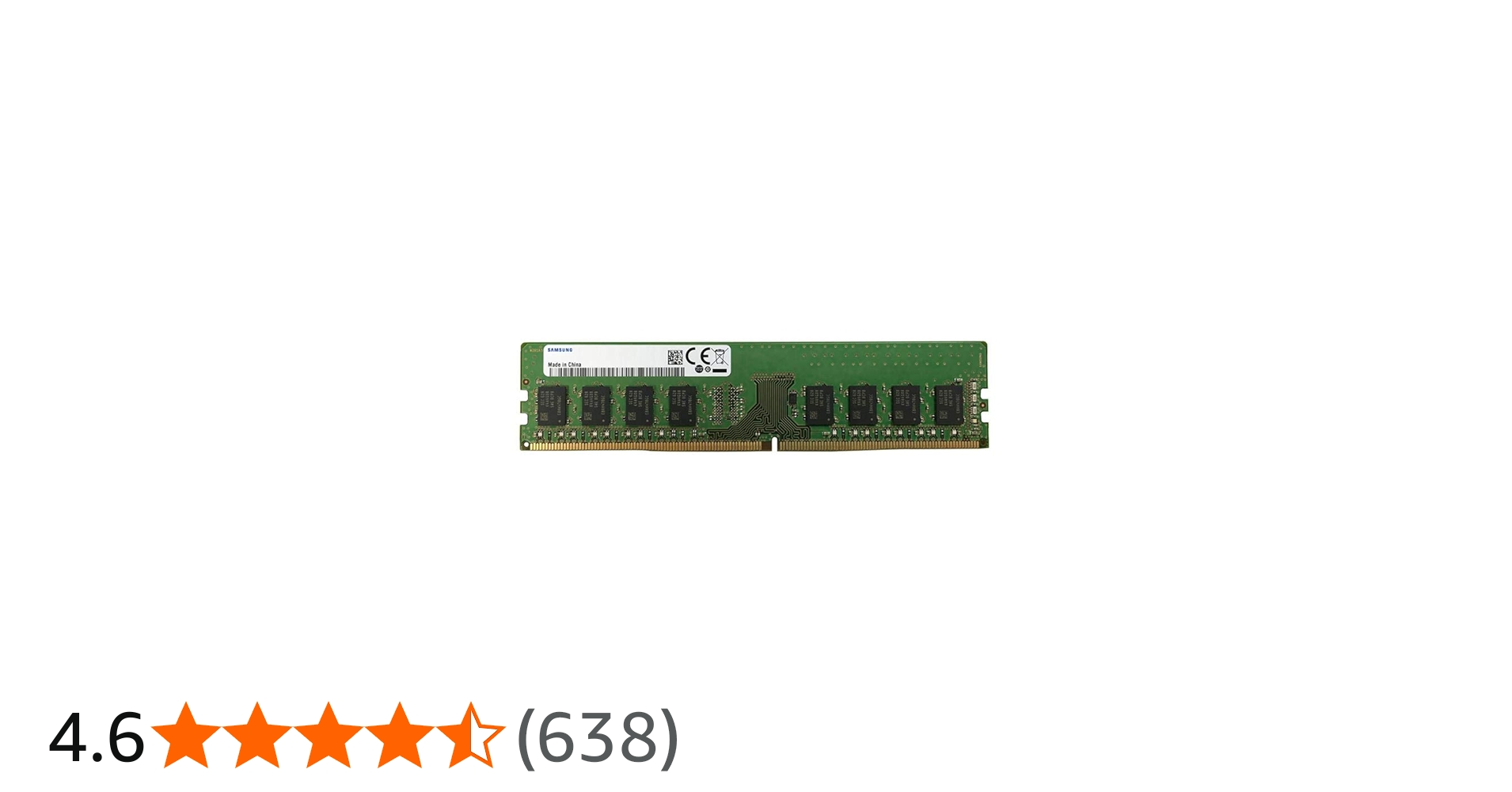 Samsung M378A1K43CB2-CTD Memory Module (8 GB, 1 x 8 GB, DDR4, 2666