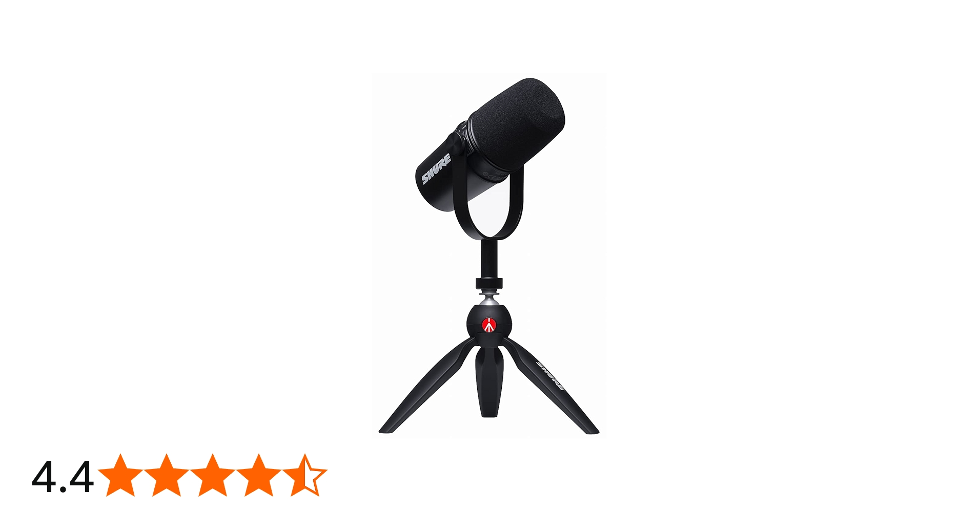 Amazon | SHURE シュア MV7 ポッドキャストキット : ダイナミック