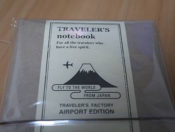 Amazon.co.jp: トラベラーズノート 成田空港限定 AIRPORT EDITION