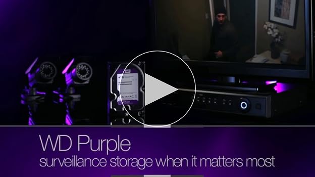 Amazon.com: WD Purple 1TB Surveillance Hard Disk Drive - 5400 RPM