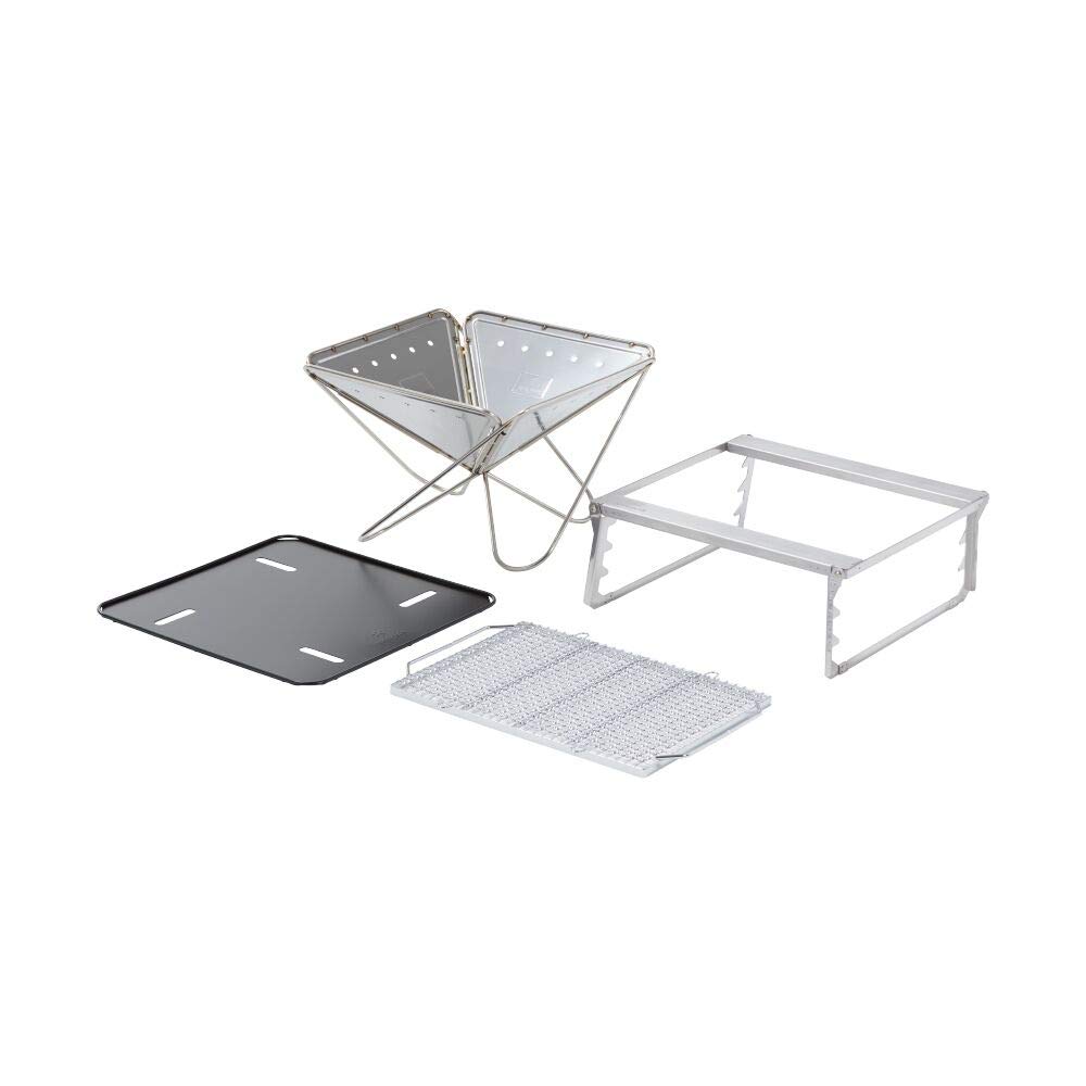 Amazon | Snow Peak Takibi Fire and Grill, ST-032SET, Made in Japan