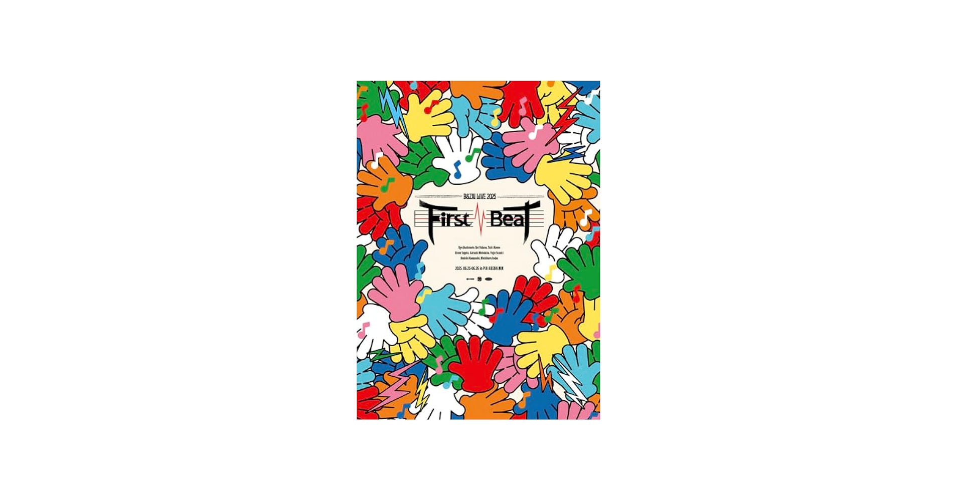 Amazon.co.jp: 【DVD】 B&ZAI バンザイ LIVE 2025 First Beat 予約