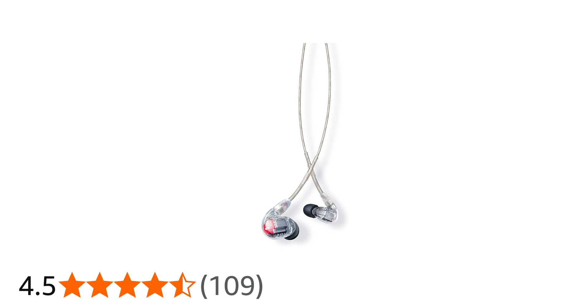 Amazon | SHURE シュア イヤホン 有線 SE846-CL-A クリア 高遮音性