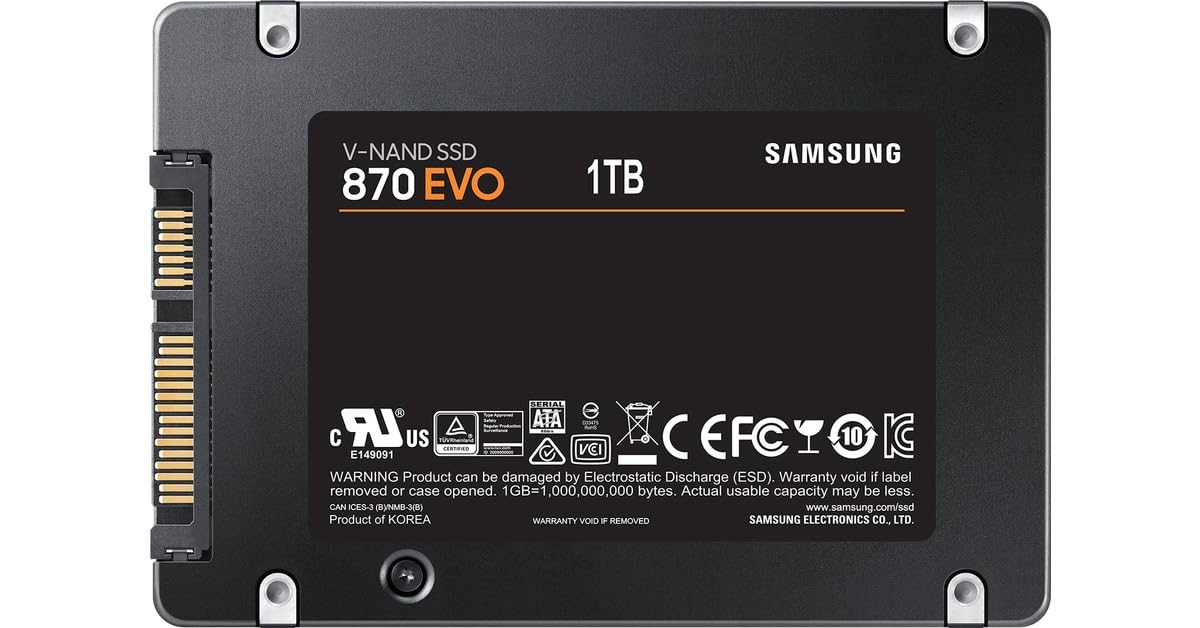 Amazon | Samsung SSD 870 EVO 1TB ????????? 2.5
