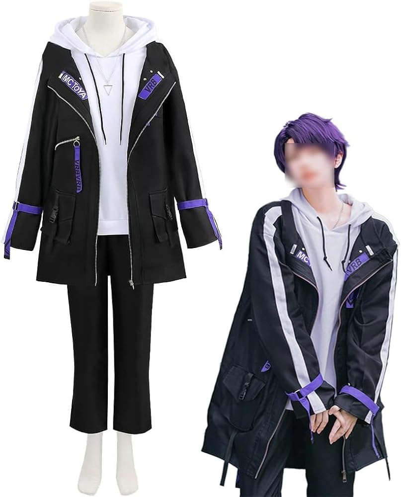 Amazon.co.jp: [楽コス] 剣持刀也 コスプレ衣装 ネックレス付き