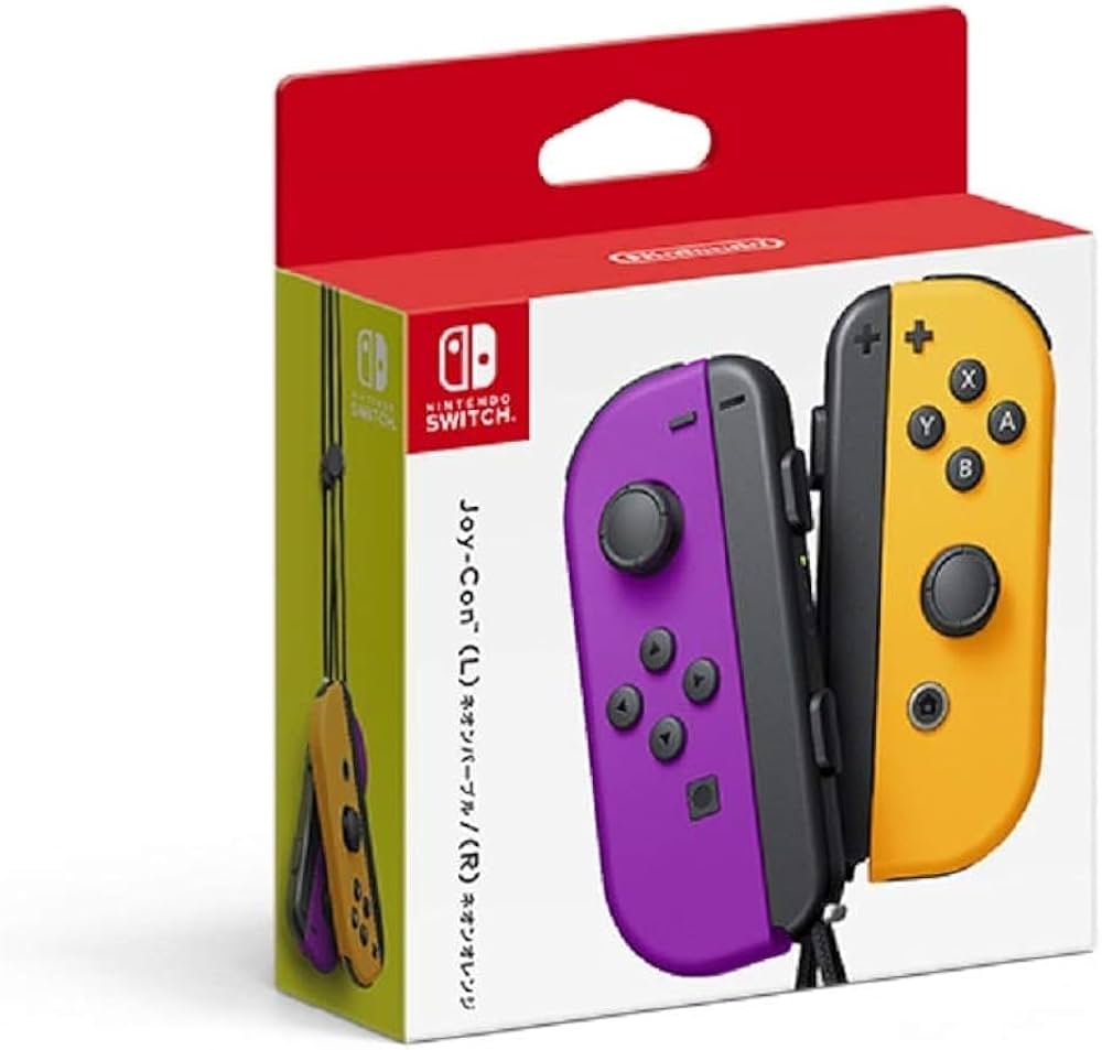 Amazon.co.jp: 【任天堂純正品】Joy-Con(L) ネオンパープル/(R) ネオン
