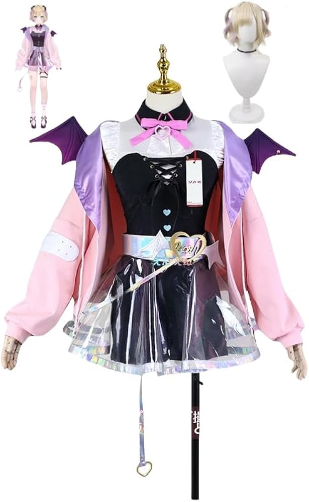Amazon.co.jp: [BEANUT] Vtuber 胡桃のあ Kurumi Noahコスプレ衣装 ＋