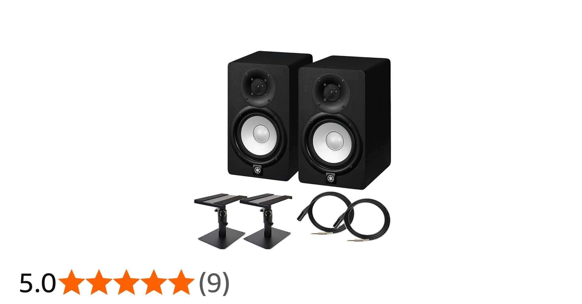 Amazon | YAMAHA HS5 ペア TRS-XLRケーブル スピーカースタンドセット