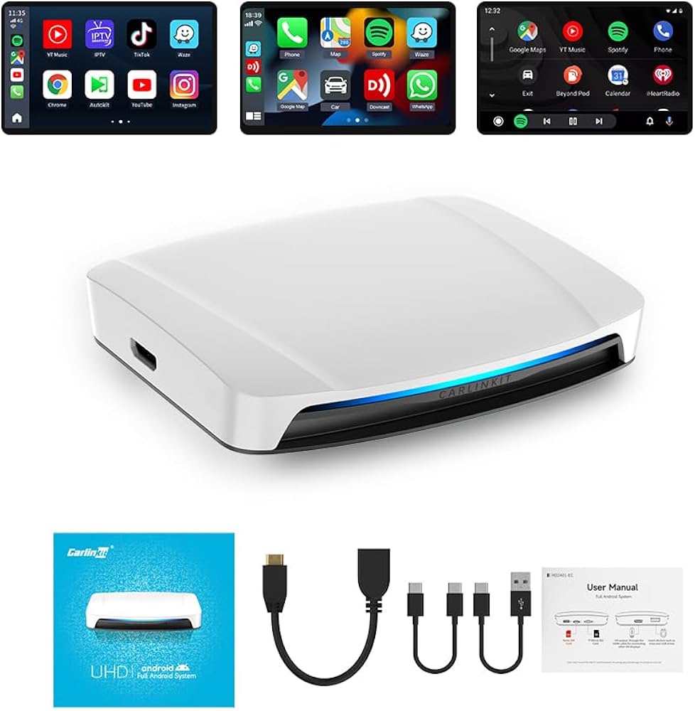 Amazon.com: CarlinKit Tbox Plus CarPlay Android 4 in 1 CarlinKit