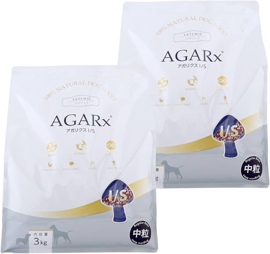 Amazon.co.jp: アーテミス アガリクスI/S 中粒 3kg×2個セット : ペット用品