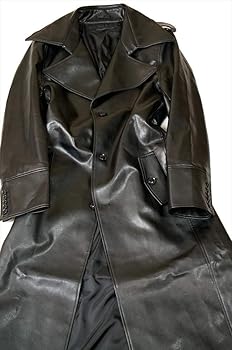 Amazon | [SaganStyle] サガンスタイル レザーロングコート メンズ PU