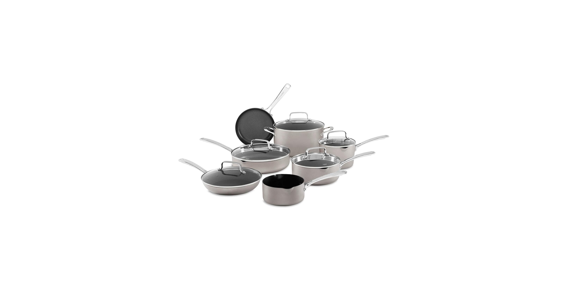 Amazon.com: KitchenAid 12-Piece Non-Stick Pour & Strain Aluminum