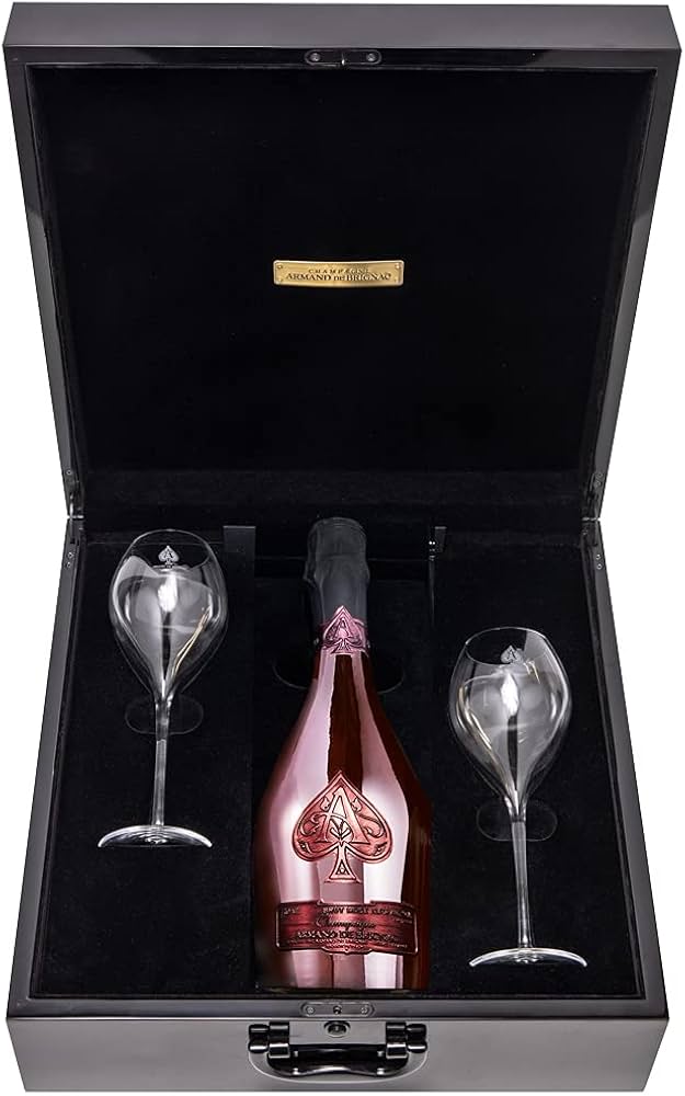 Amazon.co.jp: アルマンドドゥフルートロゼ＋専用ギフトBOX＋グラス2脚