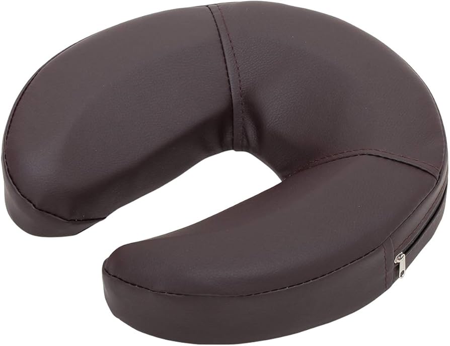 Amazon | 顔マクラ (薄型) フェイスマット 高さ6cm ブラウン