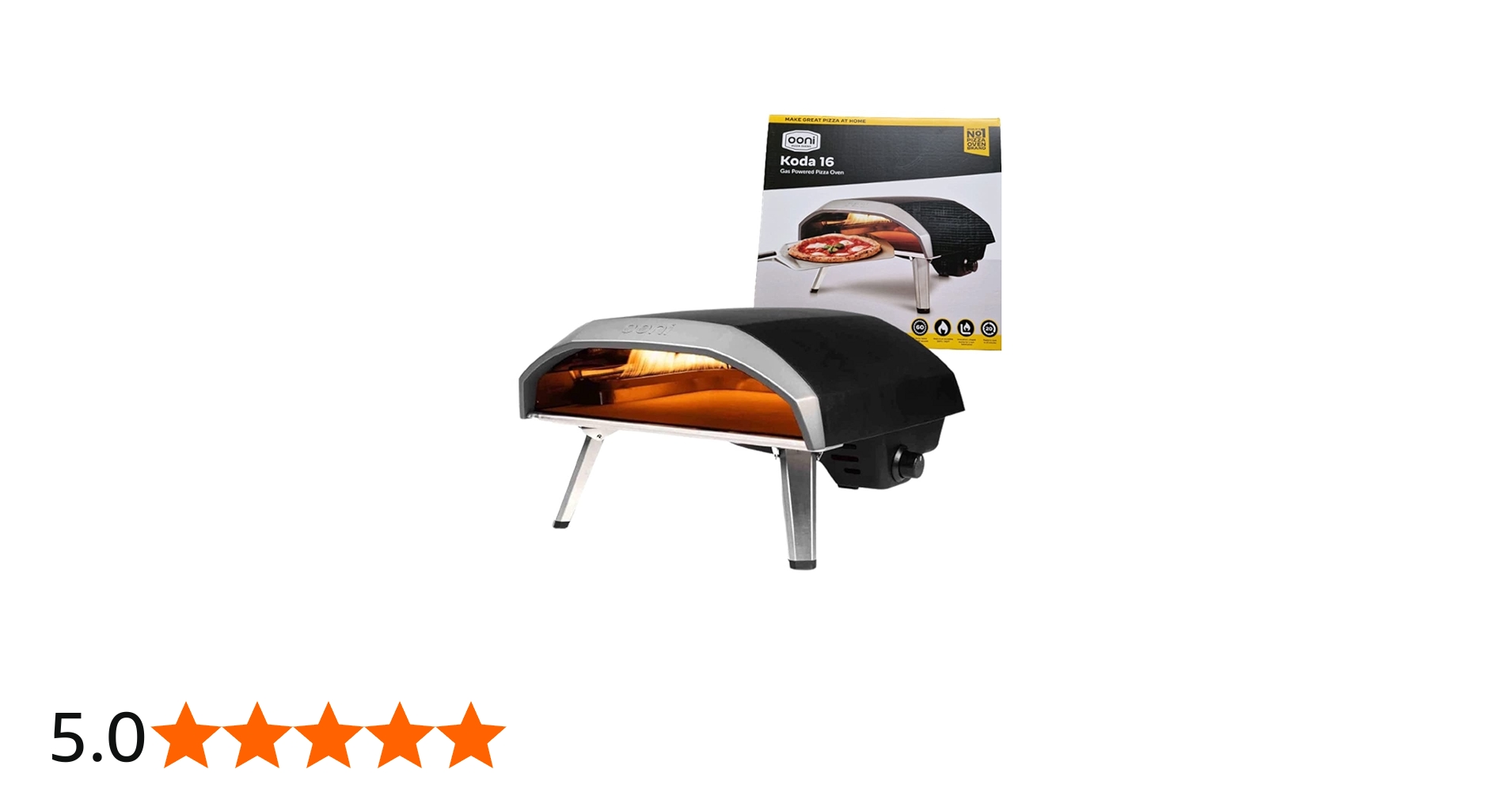 Amazon | Ooni Koda 16 ウニ コーダ ガス 屋外 Gas Powered Pizza Oven