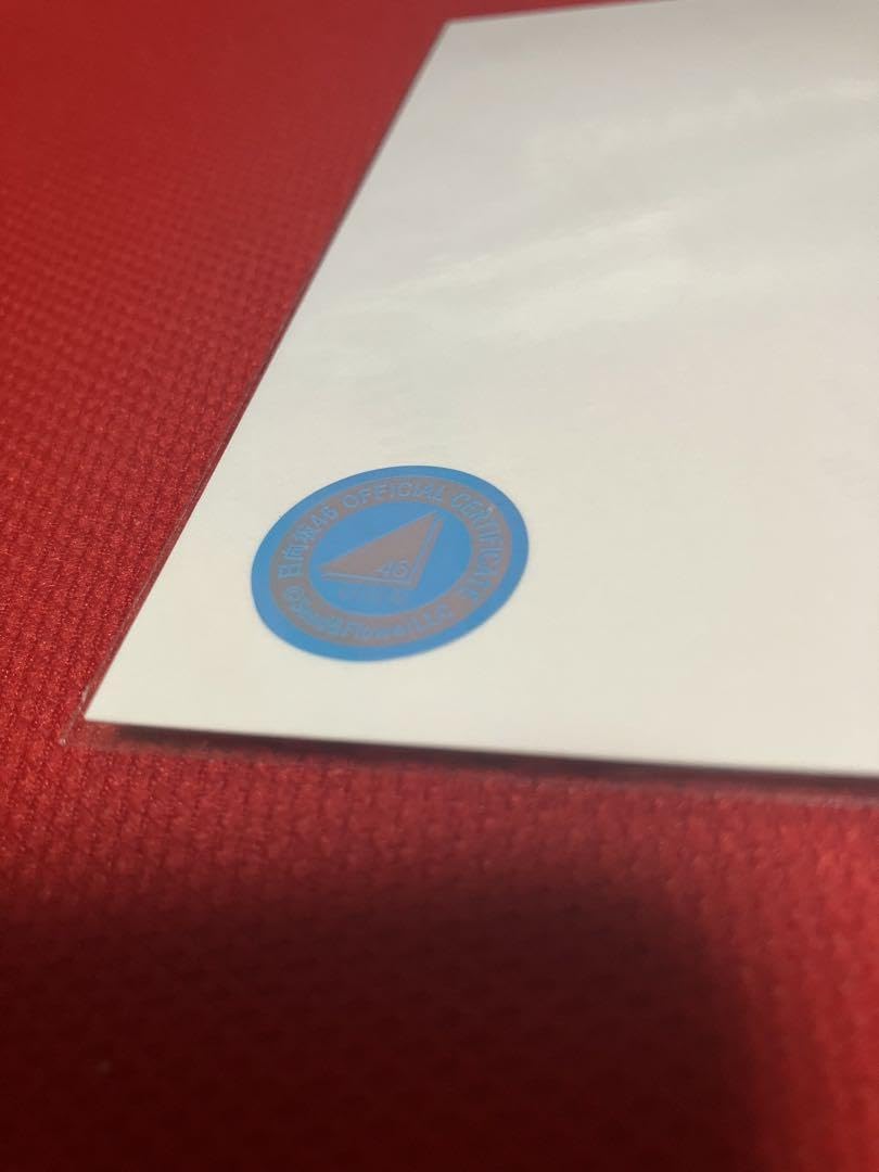 Amazon.co.jp: 日向坂46 小西夏菜実 直筆サイン入り 生写真 4回目の