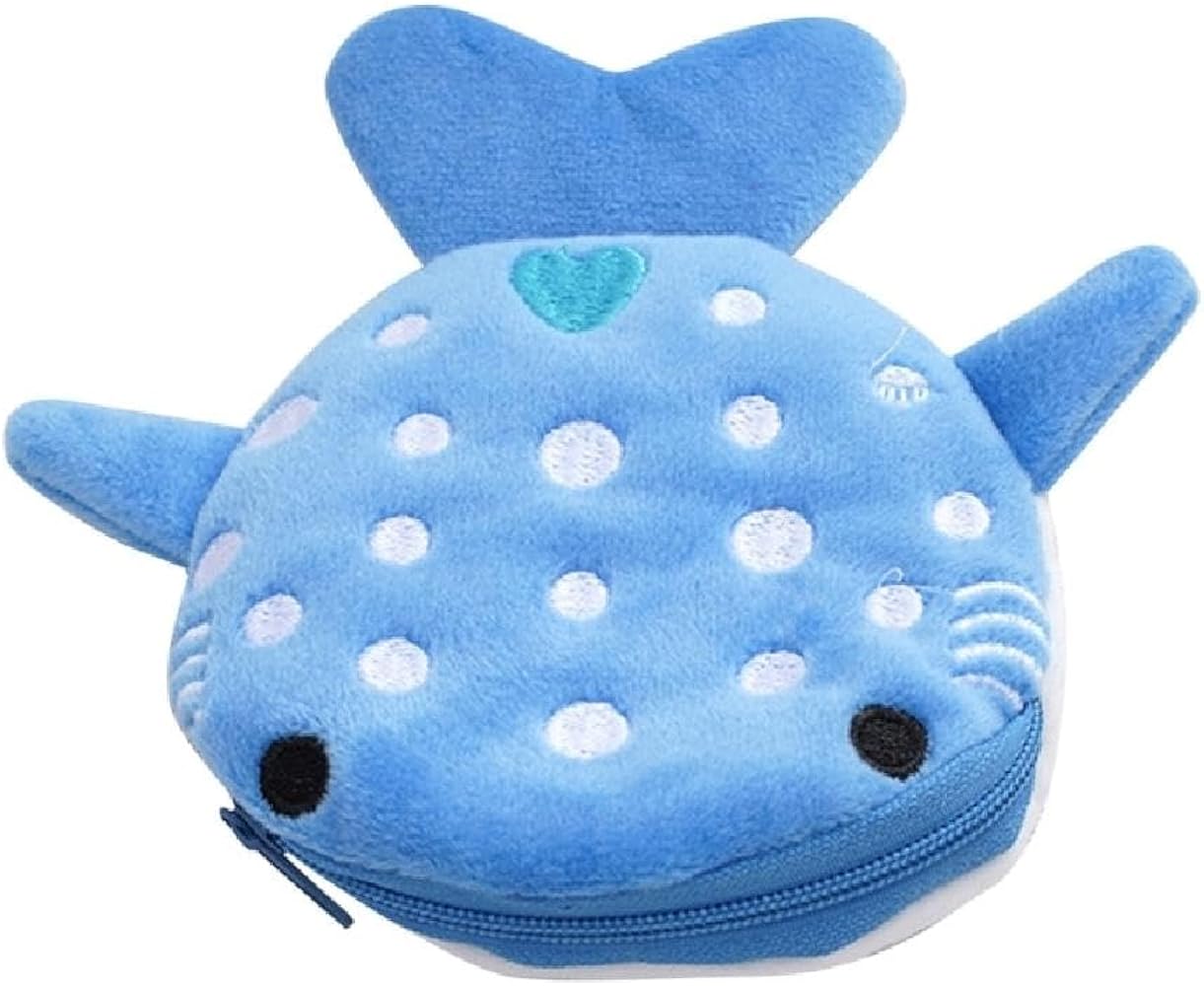 Amazon.com: IOOOFU Cute Plush Shark Shape Coin Purse for Women