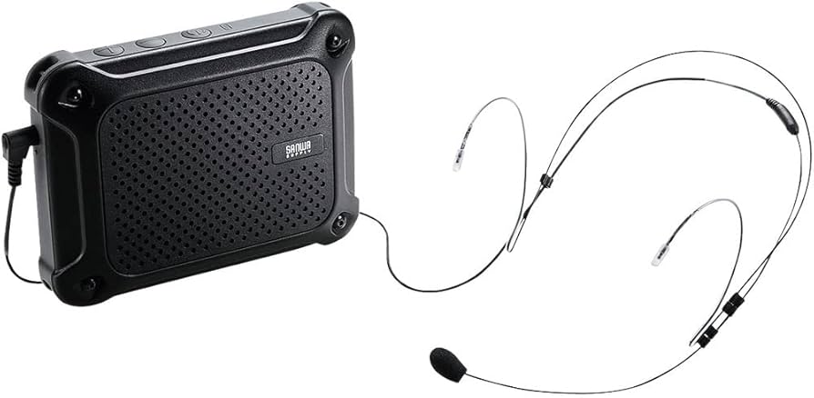 Amazon.co.jp: サンワサプライ 防水ハンズフリー拡声器スピーカー MM