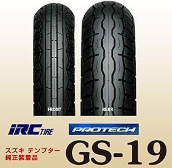 Amazon | IRC アイアールシー GS-19 タイヤ前後セット フロントタイヤ