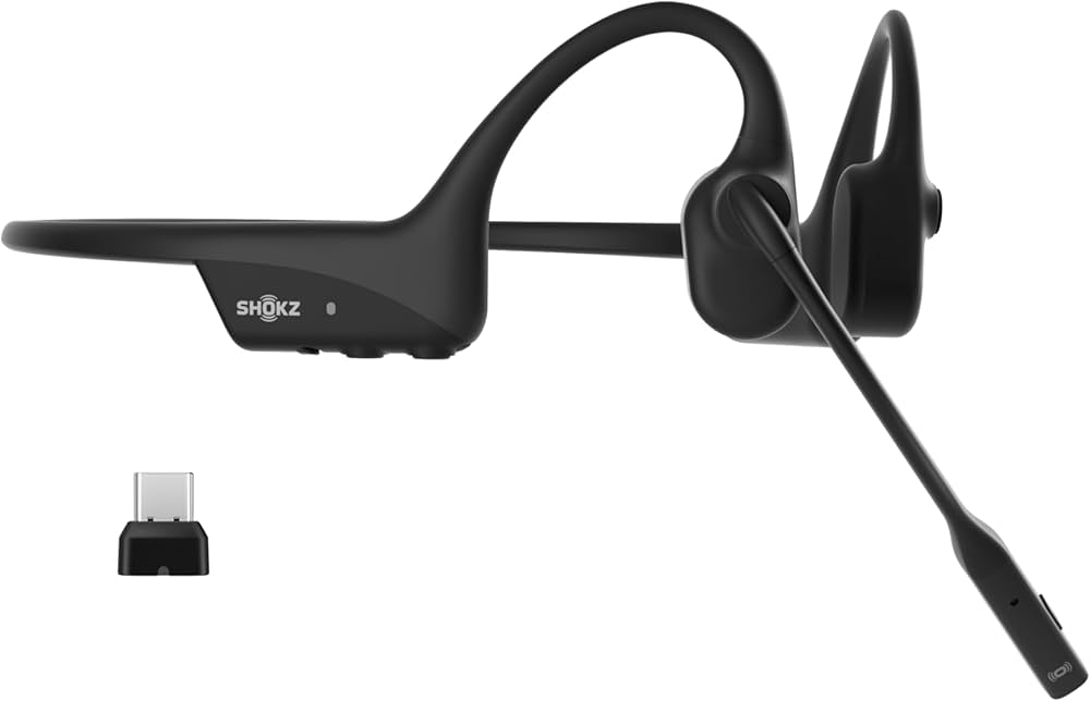 Amazon.co.jp: Shokz OpenComm2 UC 2025 Upgrade ビジネスイヤホン USB