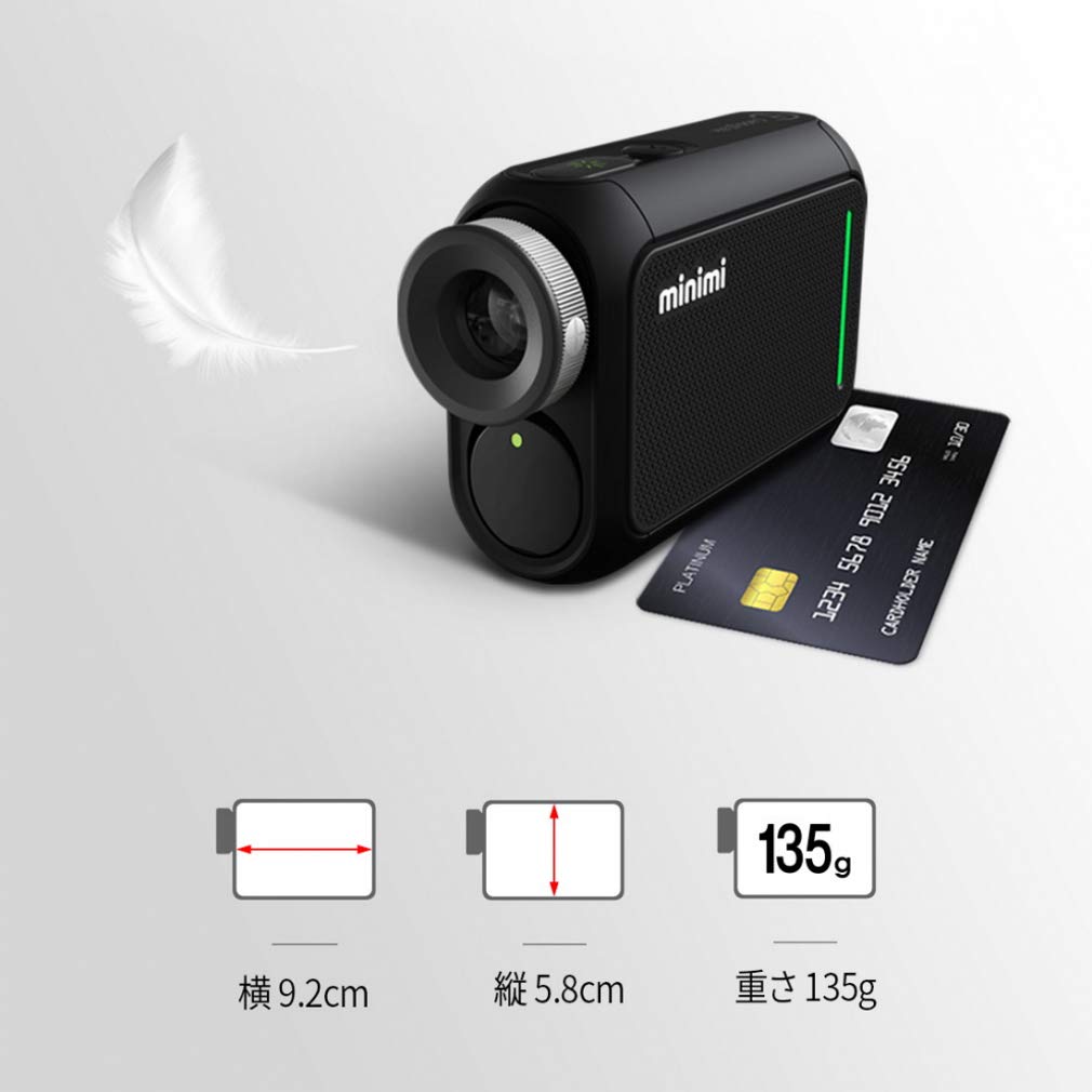 Amazon.co.jp: CaddyTalk ゴルフ 距離測定器minimiレーザー距離計