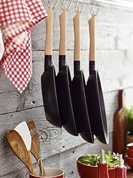 Amazon｜staub ストウブ 「 ウッドハンドル フライパン 24cm 」 鋳物