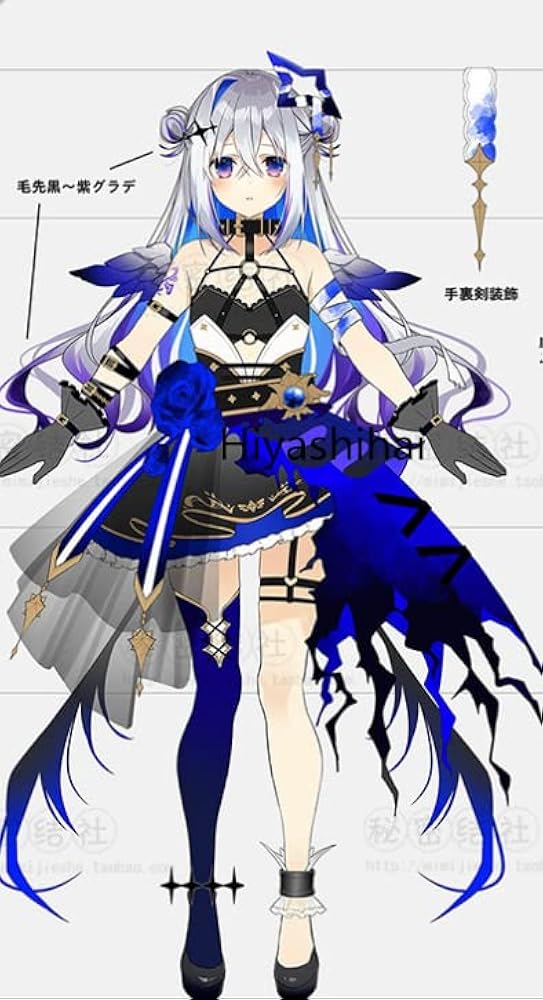 Amazon.co.jp: [2200] バーチャルYouTuber VTuber 天音彼方 堕天使