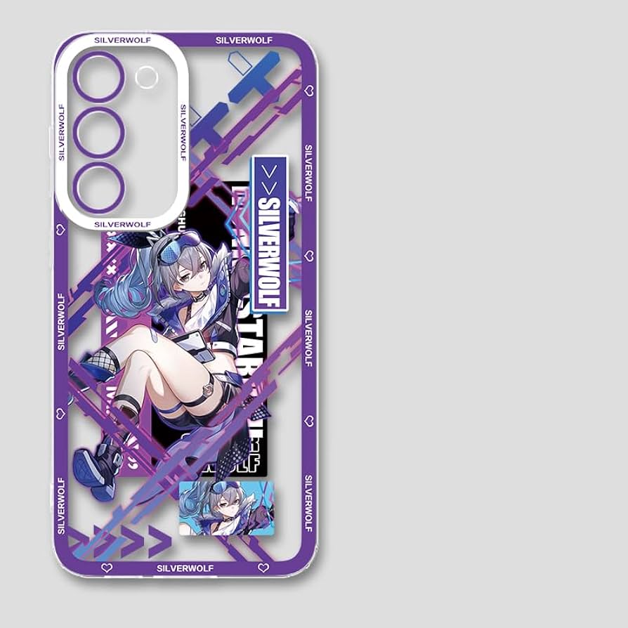 Amazon.co.jp: 崩壊 スターレイル スマホケース 銀狼 スマホカバー