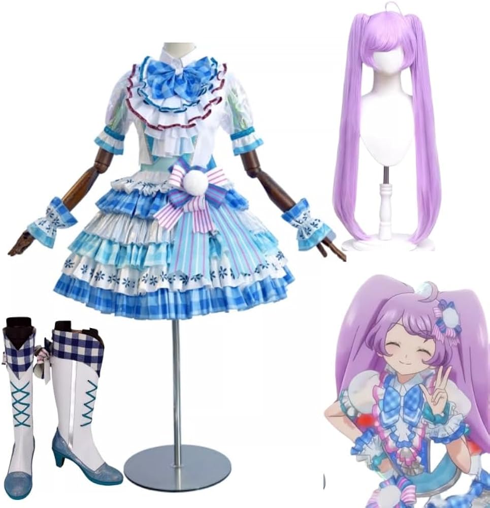 Amazon.co.jp: プリパラ 真中らぁらウィッシュリボン コスプレ衣装+ 靴