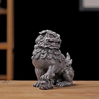 魔除け 狛犬 シーサー 守り神 縁起物 高さ約31cm シーサー スマイル お