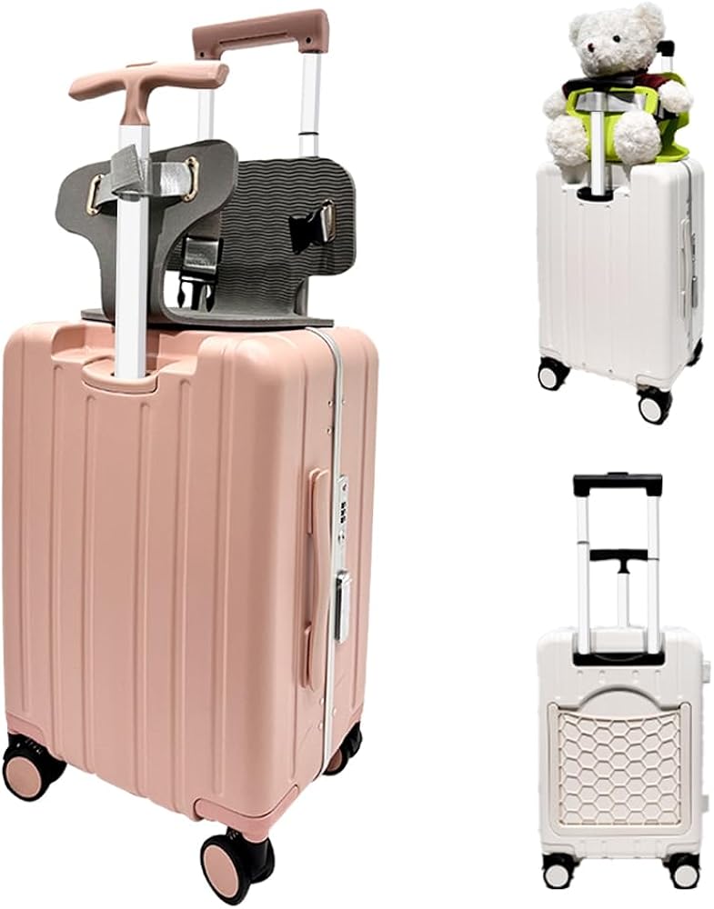Amazon | [Saileeせーり] 子供が乗れるスーツケース 機内持ち込み 軽量
